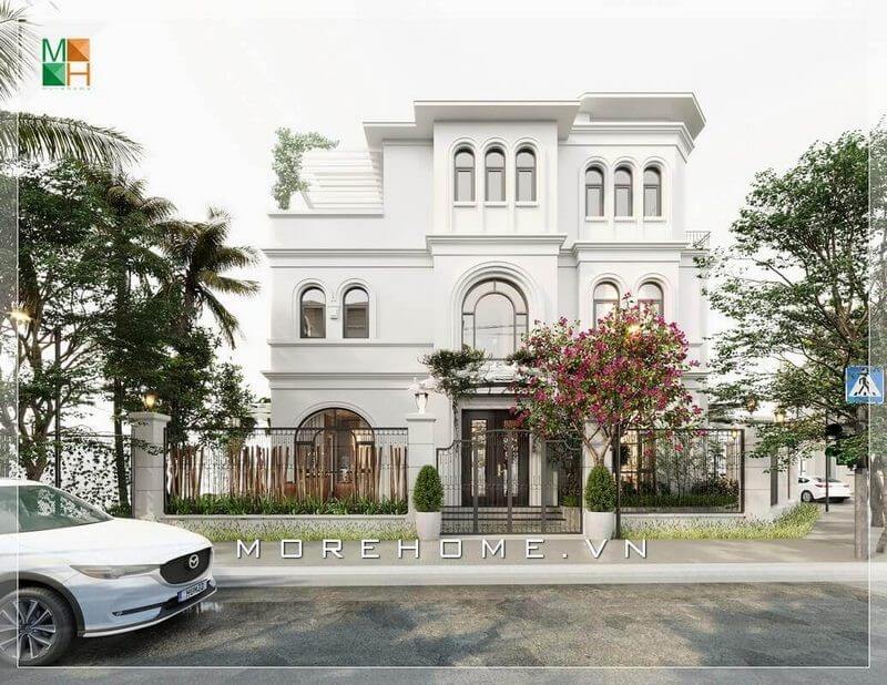 Thiết kế biệt thự tân cổ điển