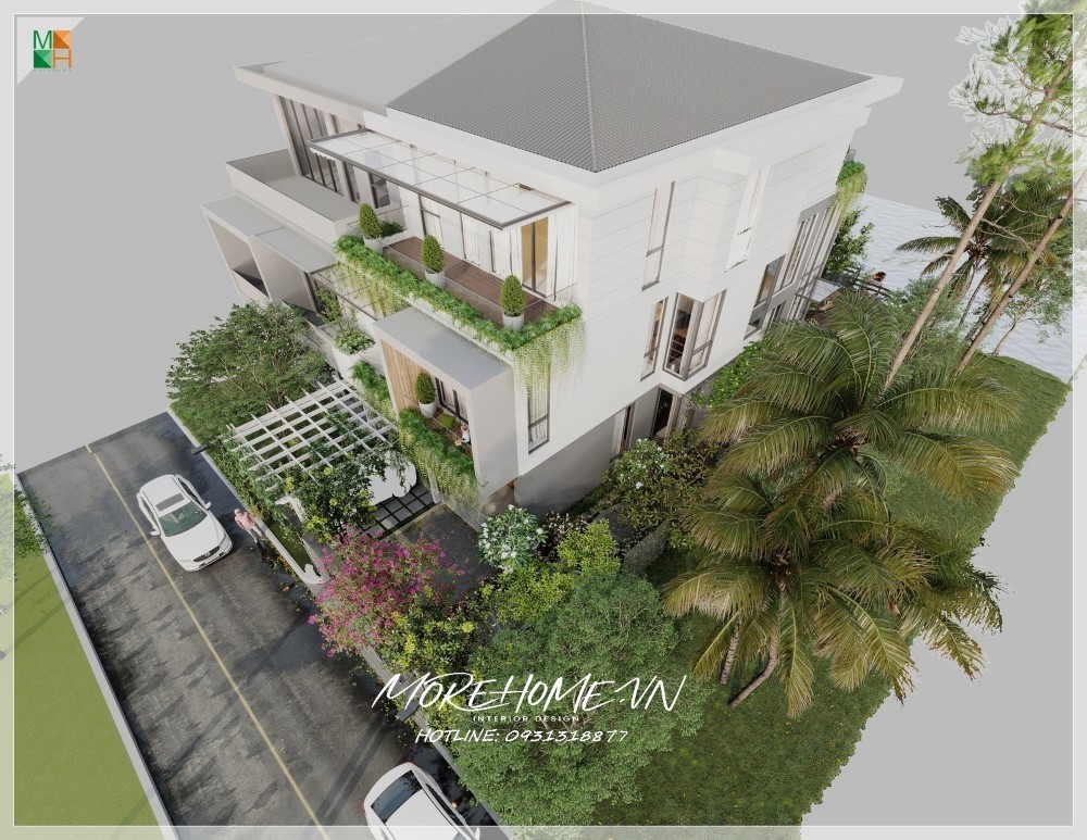 Thiết kế biệt thự vườn