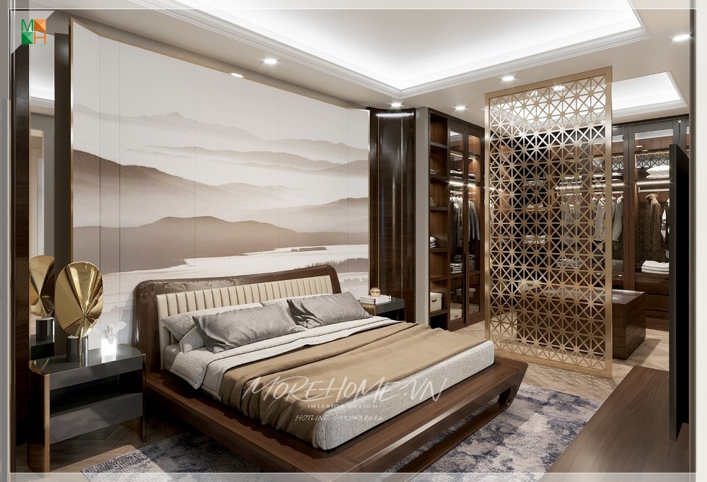 Thiết kế biệt thự 4 phòng ngủ