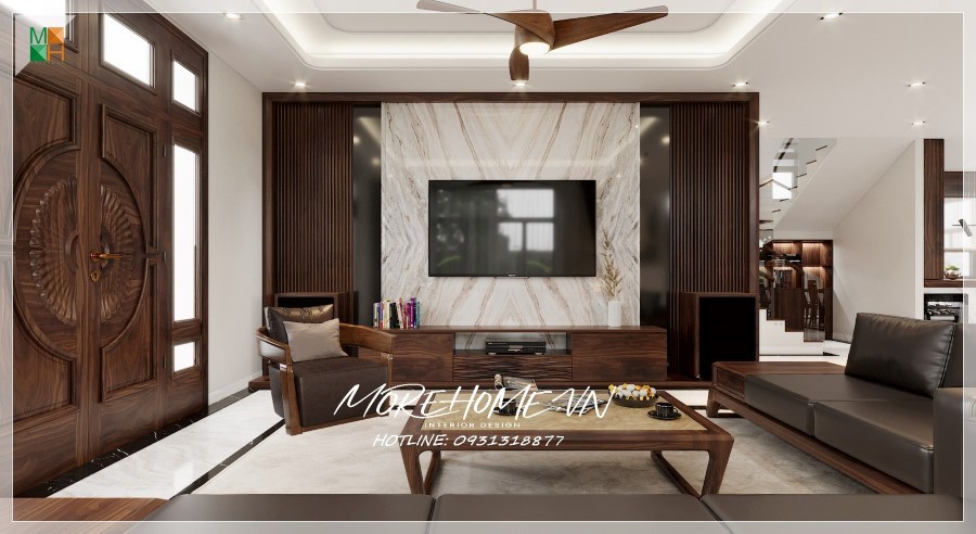 Thiết kế biệt thự 4 phòng ngủ