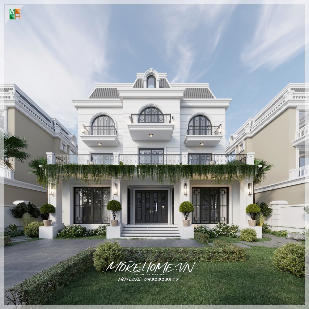 Thiết kế biệt thự tân cổ điển