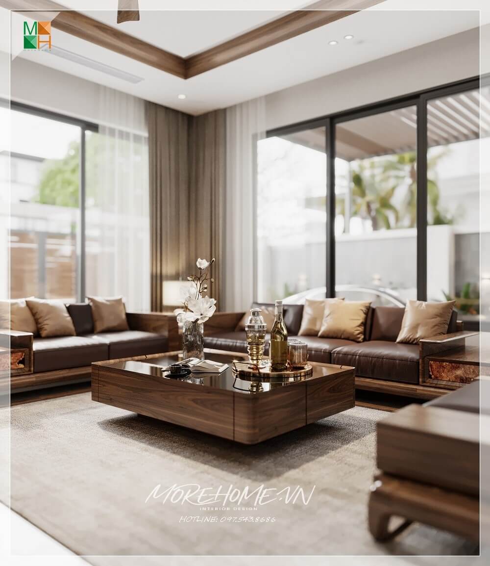 Thiết kế nội thất biệt thự hiện đại