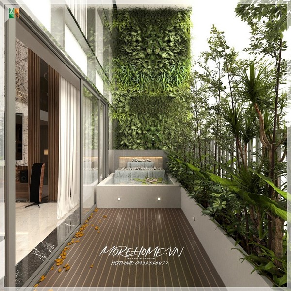 Thiết kế ban công chung cư