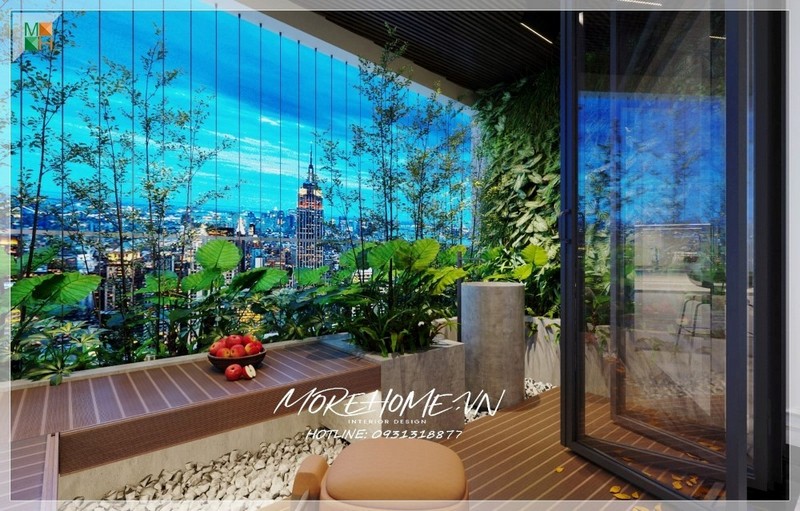 Thiết kế ban công chung cư