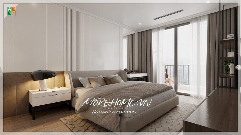 Thiết kế nội thất chung cư phong cách tối giản