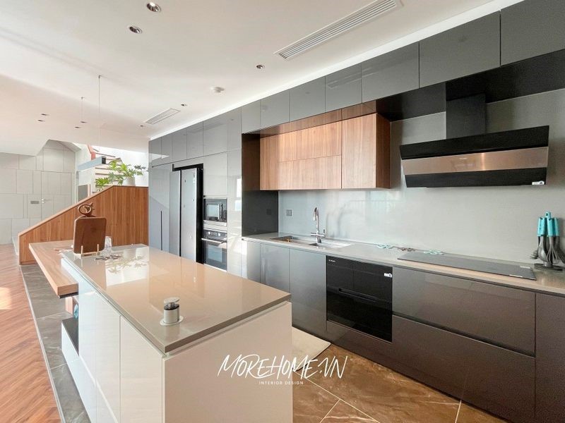 Thiết kế phòng bếp chung cư