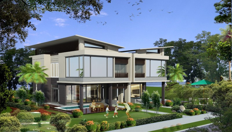 thiết kế biệt thự nghỉ dưỡng