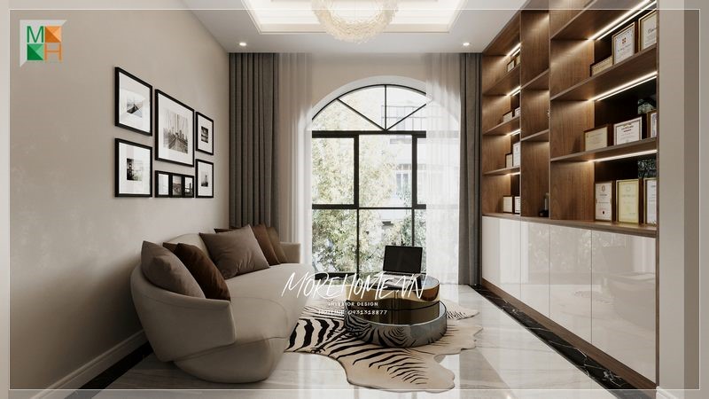 Thiết kế phòng khách nhà ống