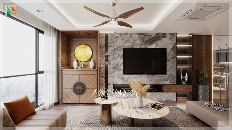 Mẫu biệt thự 1 tầng hiện đại