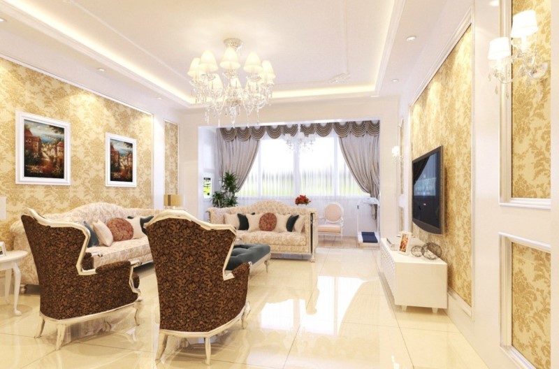 Thiết kế nội thất biệt thự kiểu Pháp