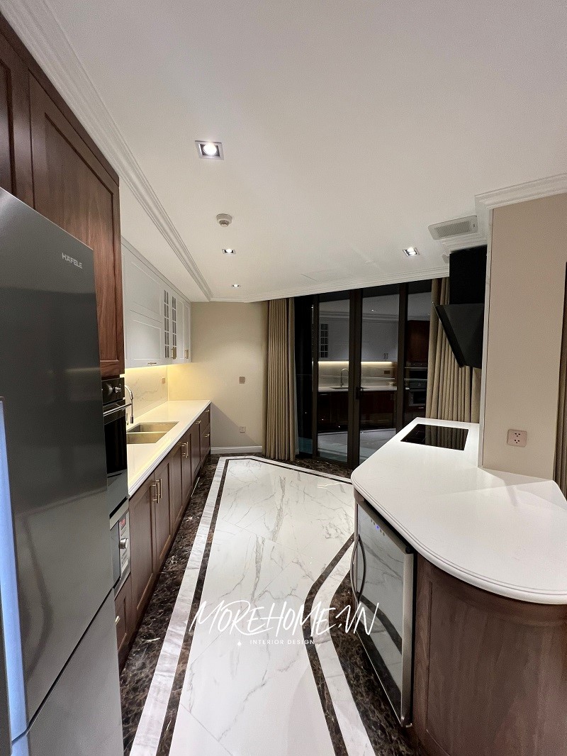 Thiết kế nội thất gỗ óc chó