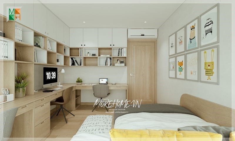 Nội thất phòng ngủ gỗ tự nhiên