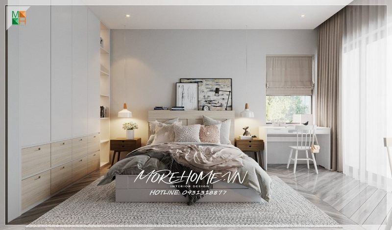 Nội thất phòng ngủ gỗ tự nhiên