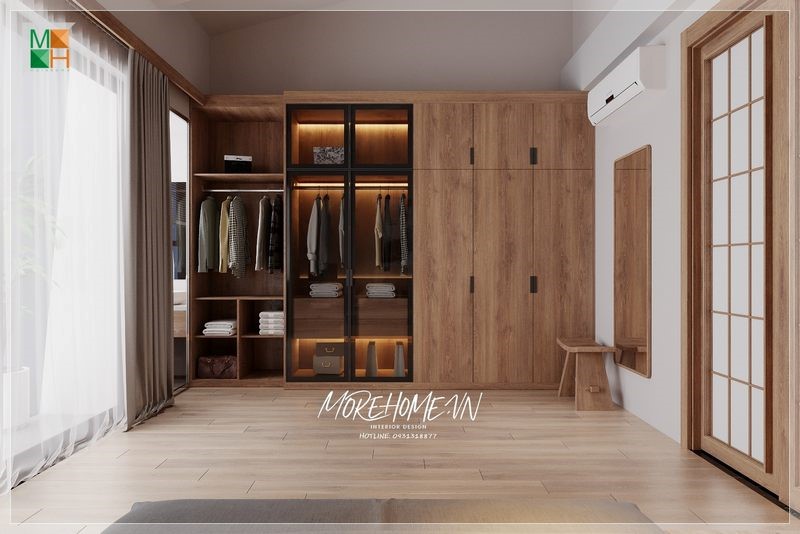 Nội thất phòng ngủ gỗ tự nhiên