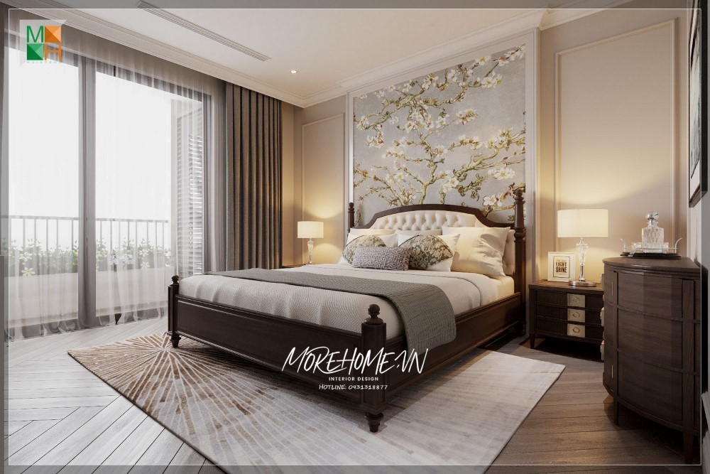 Nội thất phòng ngủ gỗ tự nhiên