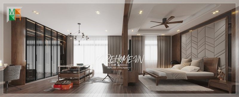 Nội thất phòng ngủ gỗ tự nhiên