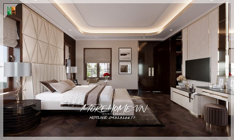Nội thất phòng ngủ gỗ tự nhiên