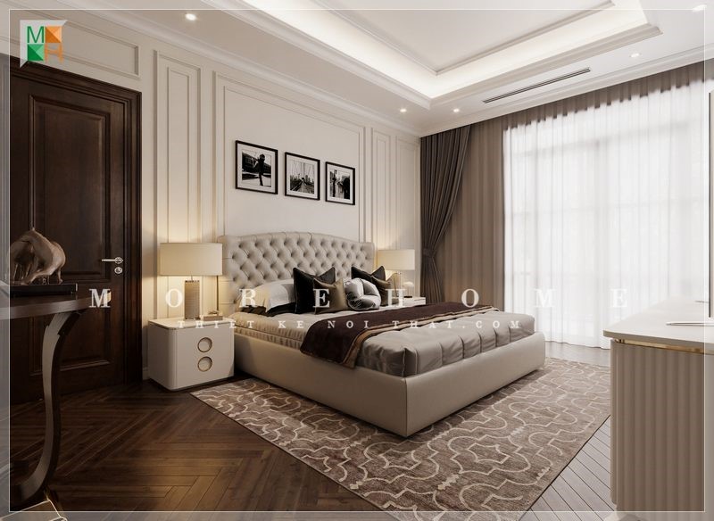 Nội thất phòng ngủ gỗ tự nhiên