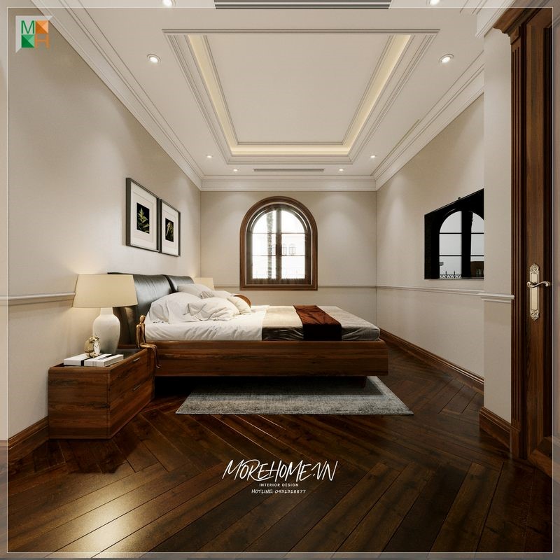 Nội thất phòng ngủ gỗ tự nhiên