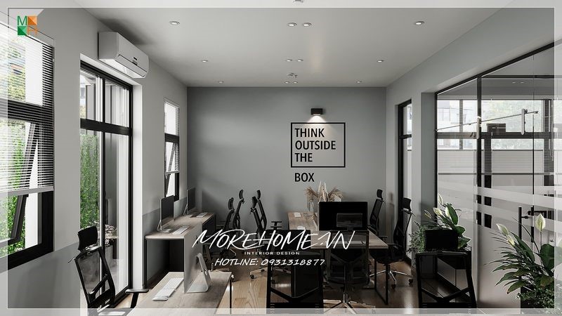 Thiết kế phòng marketing
