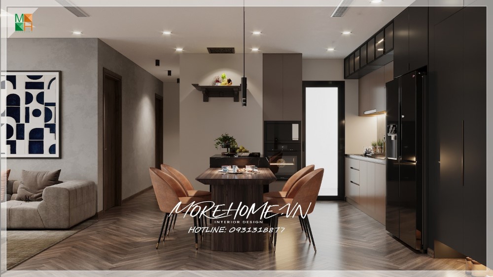 Thiết kế nội thất chung cư hiện đai, cao cấp