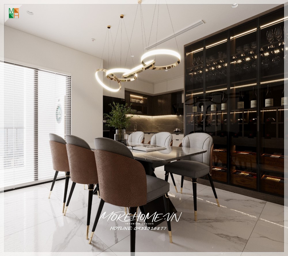 Thiết kế nội thất chung cư hiện đai, cao cấp