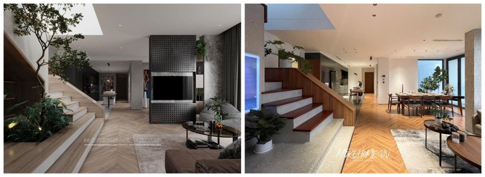 Thi công thiết kế nội thất chung cư trọn gói