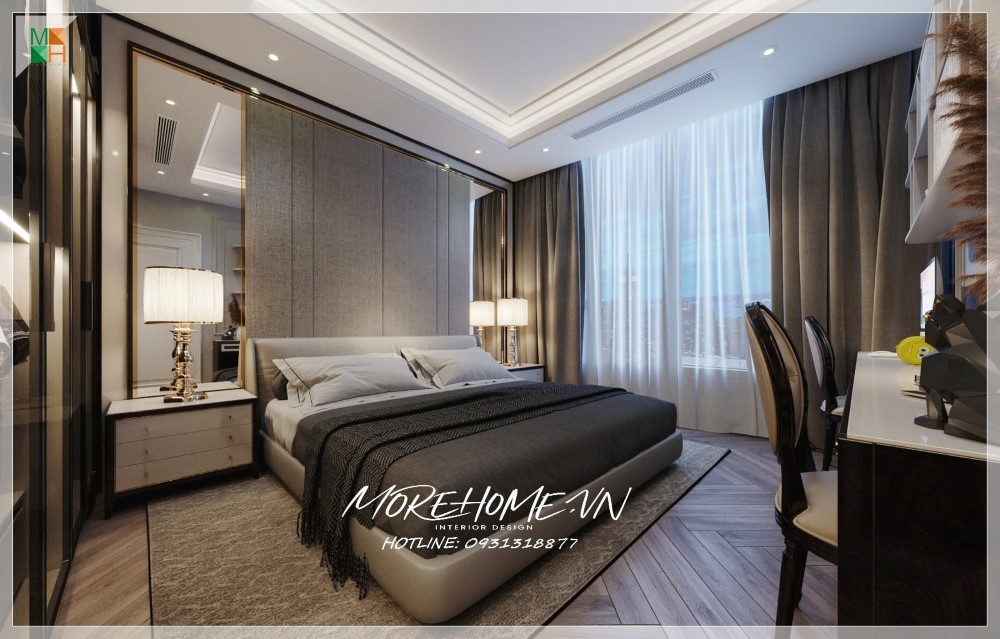 Thiết kế nội thất chung cư 80m2, 85m2, 86m2