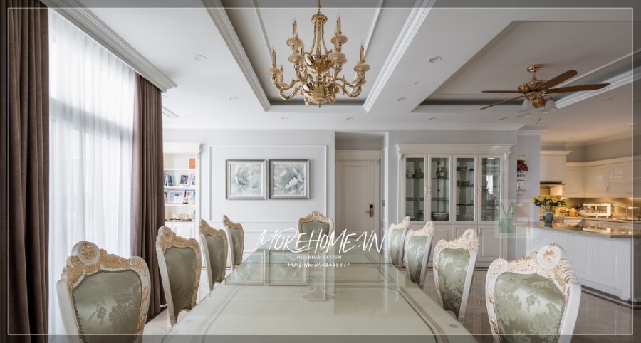 Thiết kế phòng ăn chung cư đẹp
