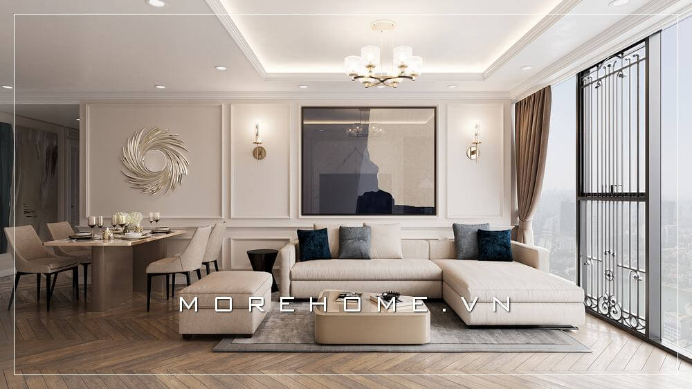 Thiết kế nội thất chung cư đơn giản