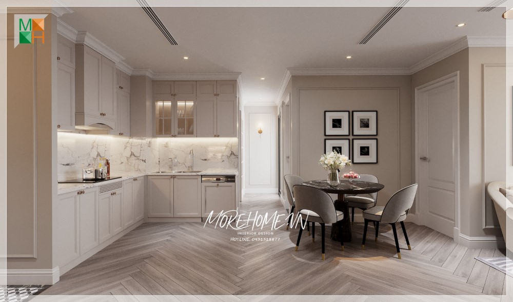 Thiết kế nội thất chung cư đơn giản