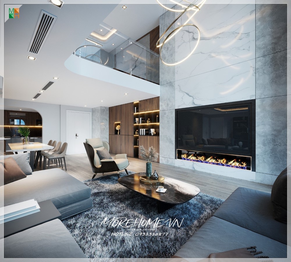Thiết kế nội thất chung cư hiện đai, cao cấp