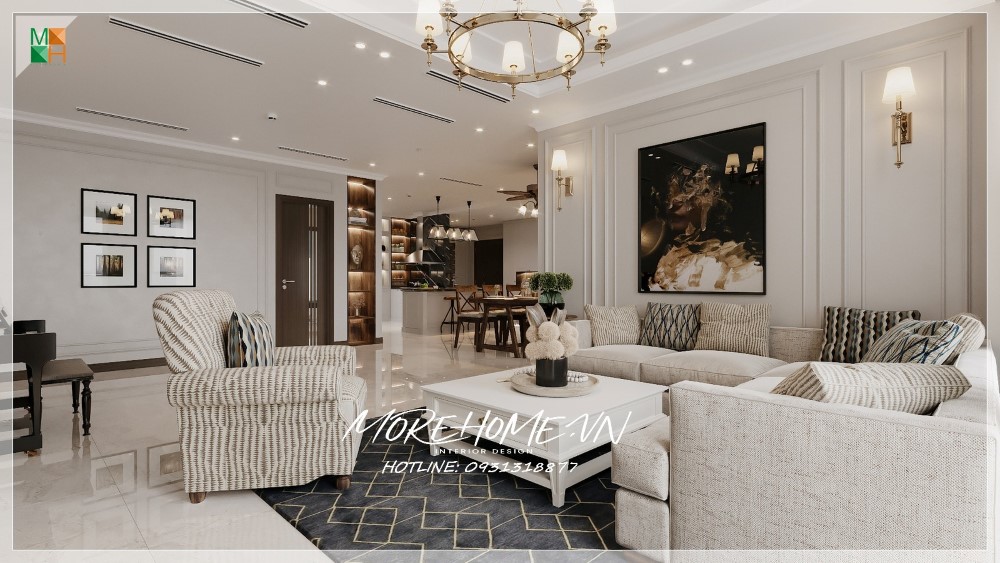 Thiết kế nội thất chung cư 90m2