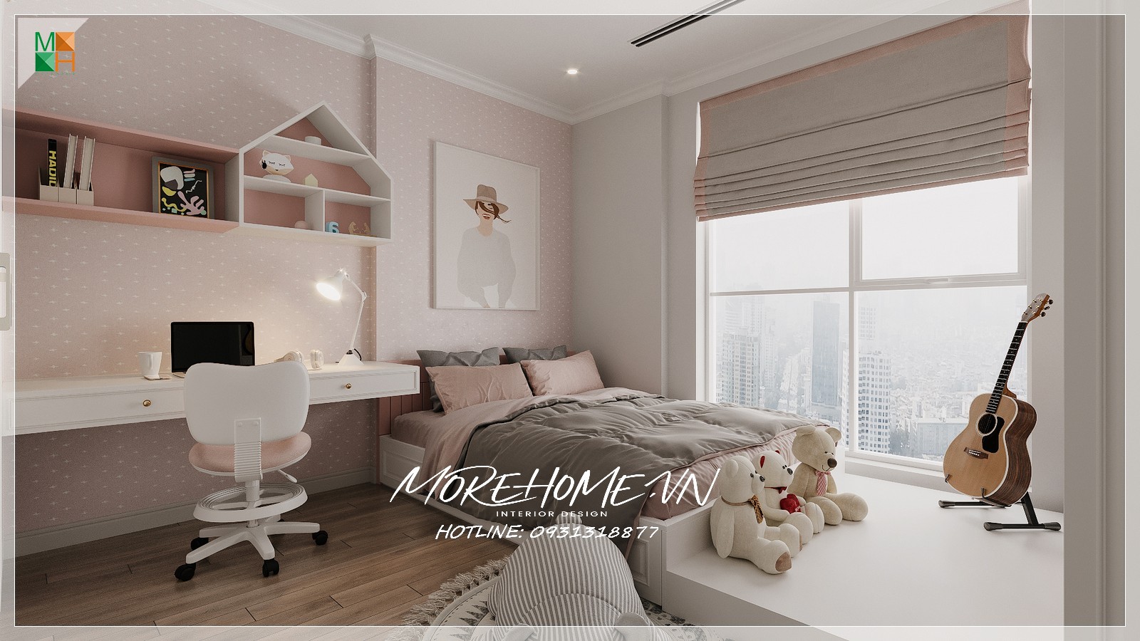 Thiết kế nội thất chung cư 90m2