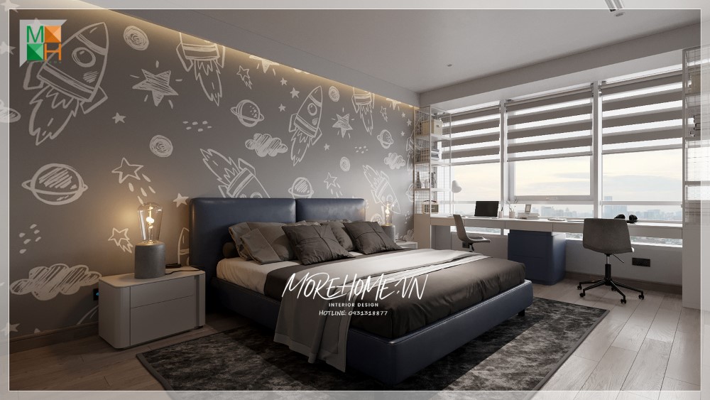Thiết kế nội thất chung cư 90m2