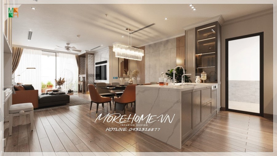 Thiết kế nội thất chung cư 90m2