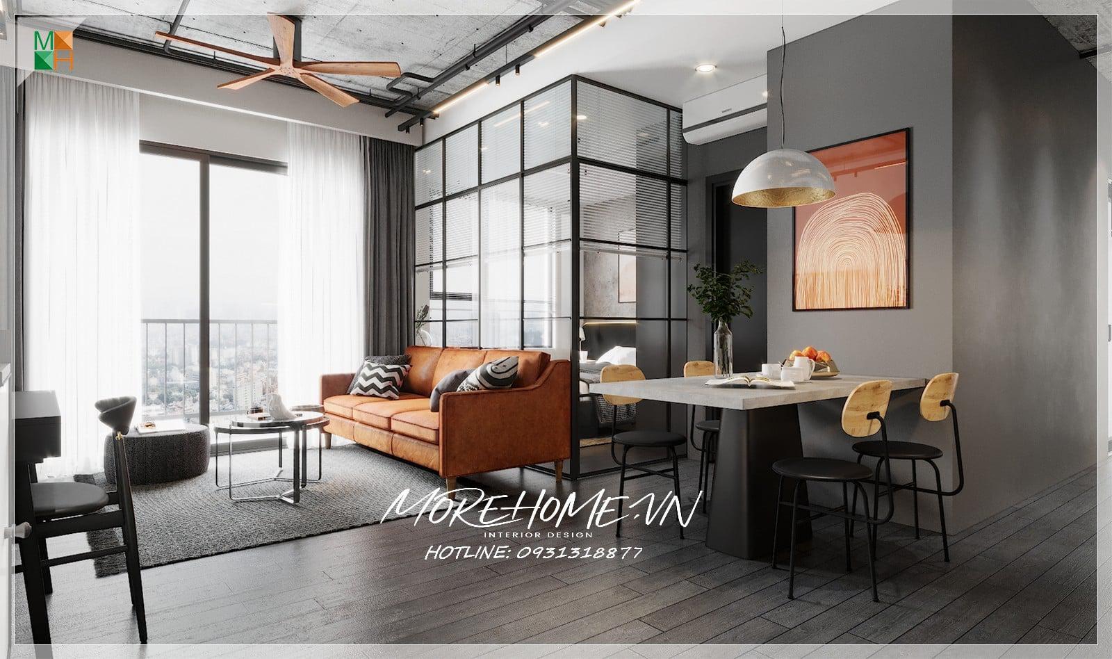 Thiết kế nội thất chung cư 90m2