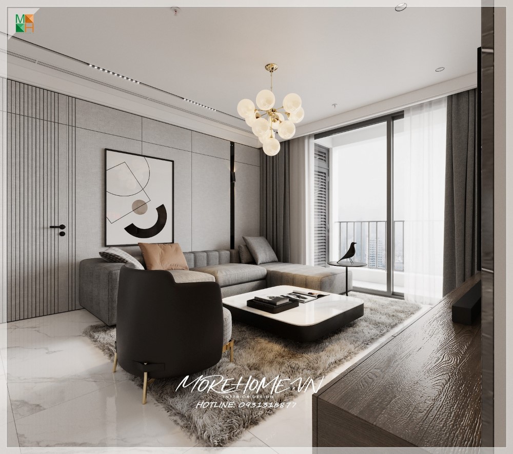 Thiết kế nội thất chung cư 90m2