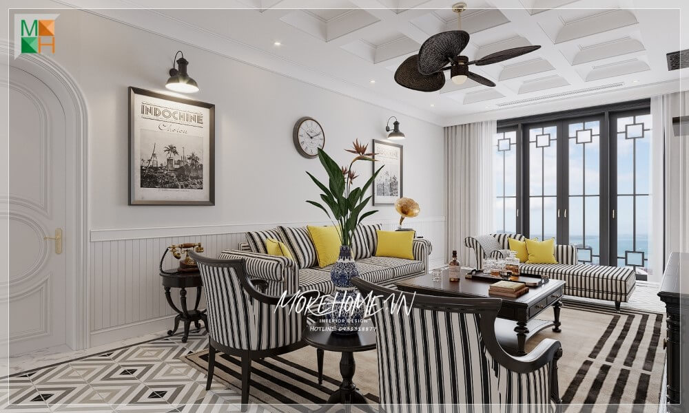 Thiết kế nội thất biệt thự đơn lập