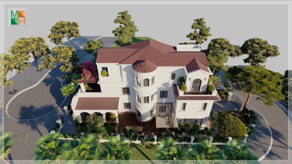 Thiết kế nội thất biệt thự đơn lập