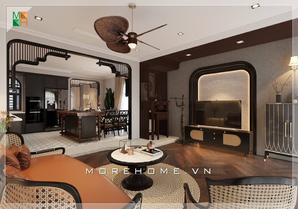 Thiết kế nội thất biệt thự đơn lập