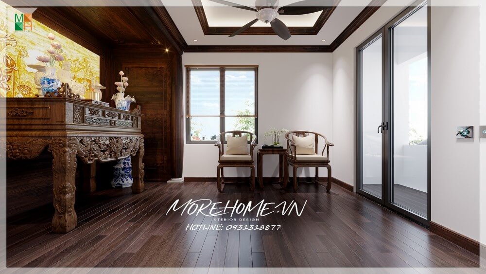 Thiết kế nội thất biệt thự đơn lập