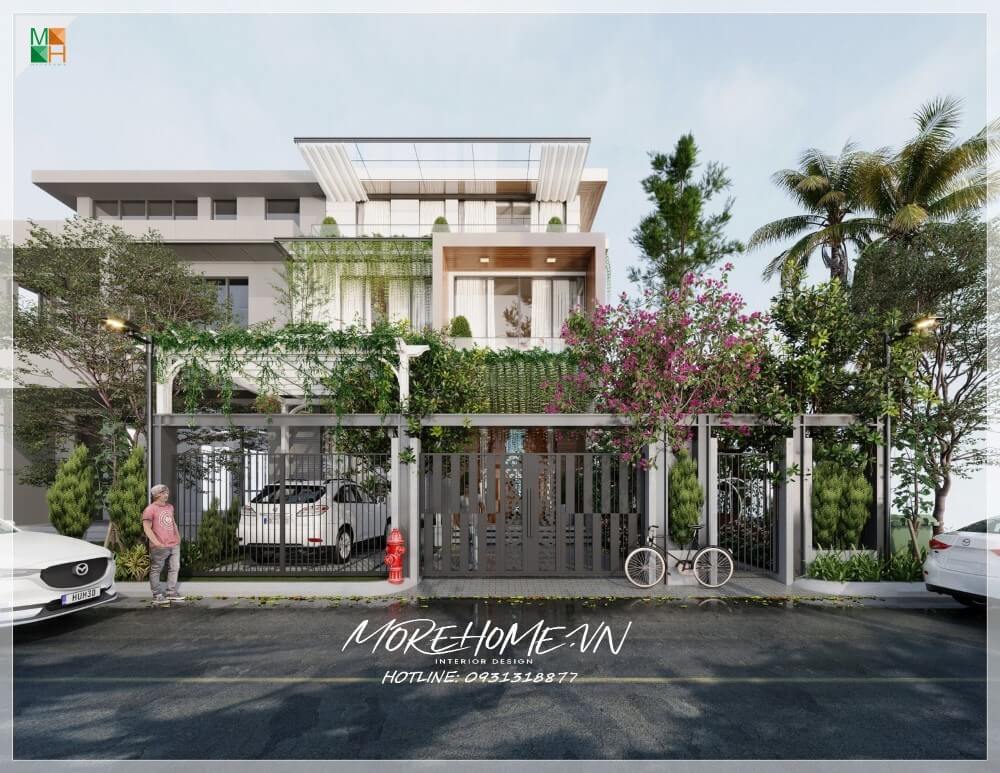 Thiết kế biệt thự vườn