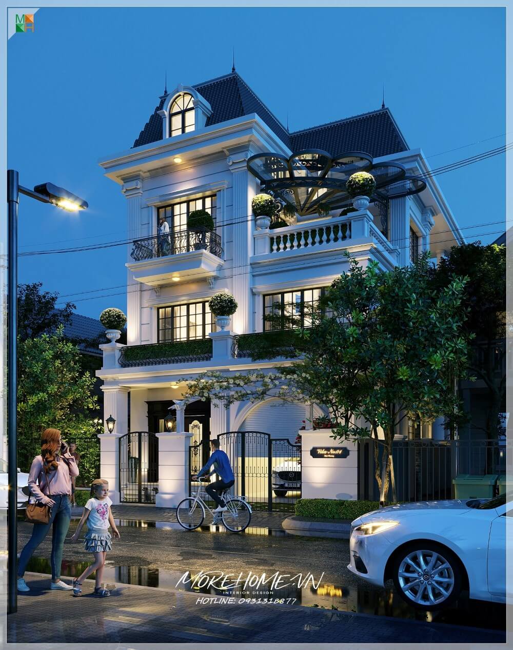 Thiết kế biệt thự vườn
