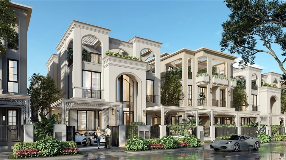 Thiết kế nội thất biệt thự song lập