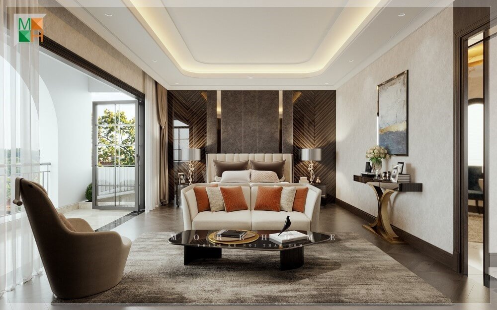 Thiết kế nội thất biệt thự song lập