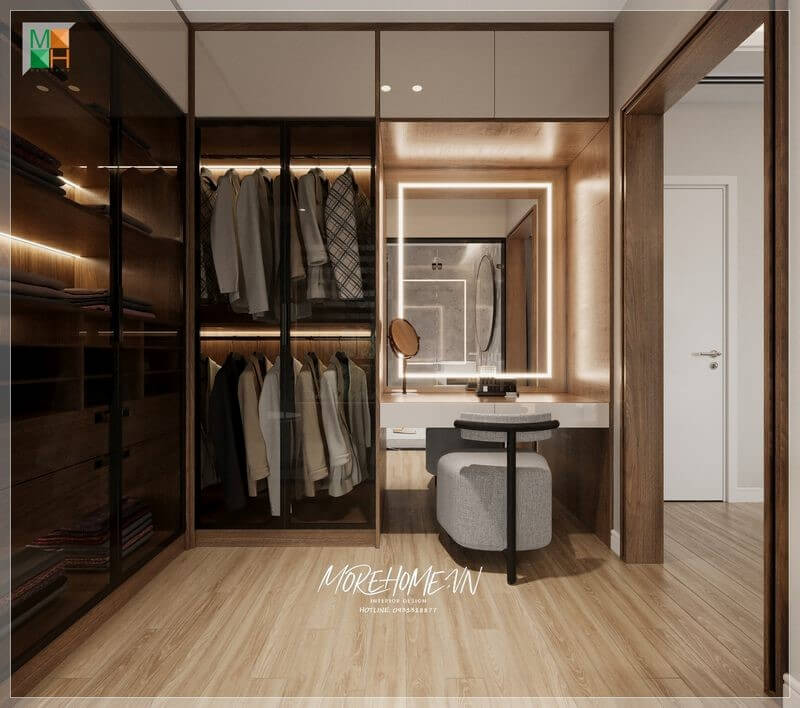 Thiết kế phòng thay đồ
