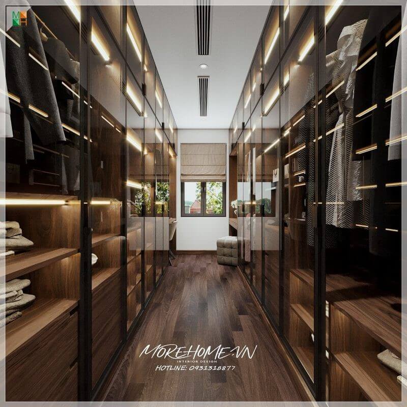 Thiết kế phòng thay đồ