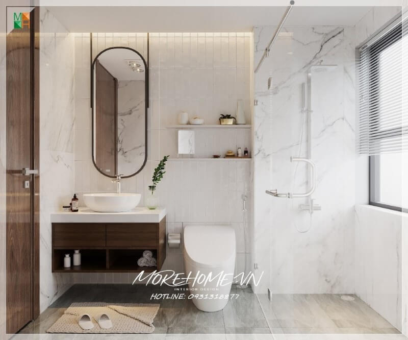 Thiết kế nhà vệ sinh nhỏ đẹp