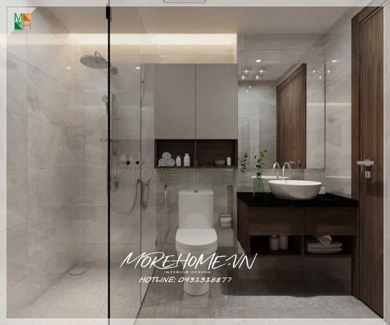 Thiết kế nhà vệ sinh nhỏ đẹp